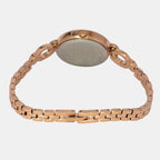 Fria Women Quartz Silver Dial Analog Brass Watch TWEL18105