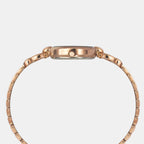 Fria Women Quartz Silver Dial Analog Brass Watch TWEL18105