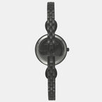 Fria Women Quartz Maroon Dial Analog Brass Watch TWEL18107