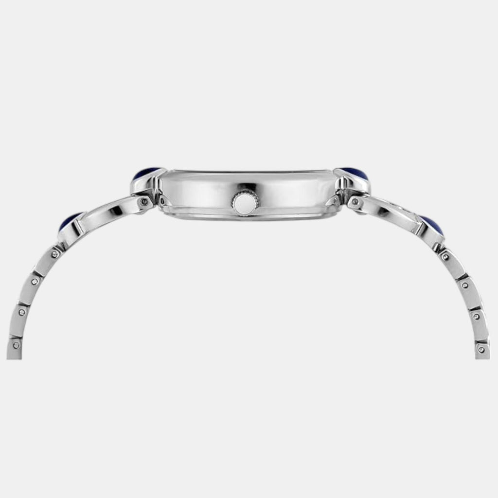 Fashion Women Quartz Silver Dial Analog Brass Watch TWEL18108