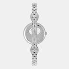 Fashion Women Quartz Silver Dial Analog Brass Watch TWEL18108