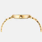 Fashion Women Quartz Green Dial Analog Brass Watch TWEL18109