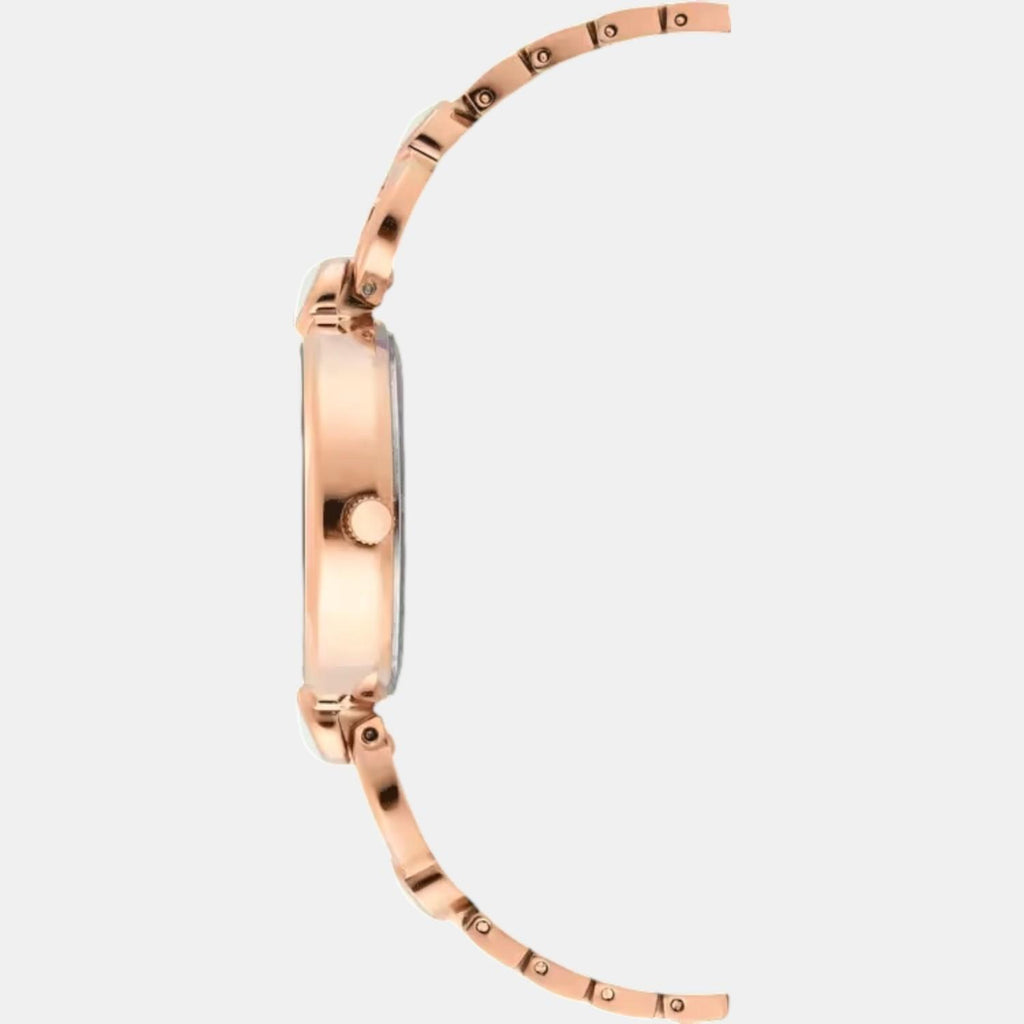 Fashion Women Quartz Magenta Dial Analog Brass Watch TWEL18110