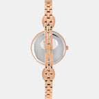 Fashion Women Quartz Magenta Dial Analog Brass Watch TWEL18110