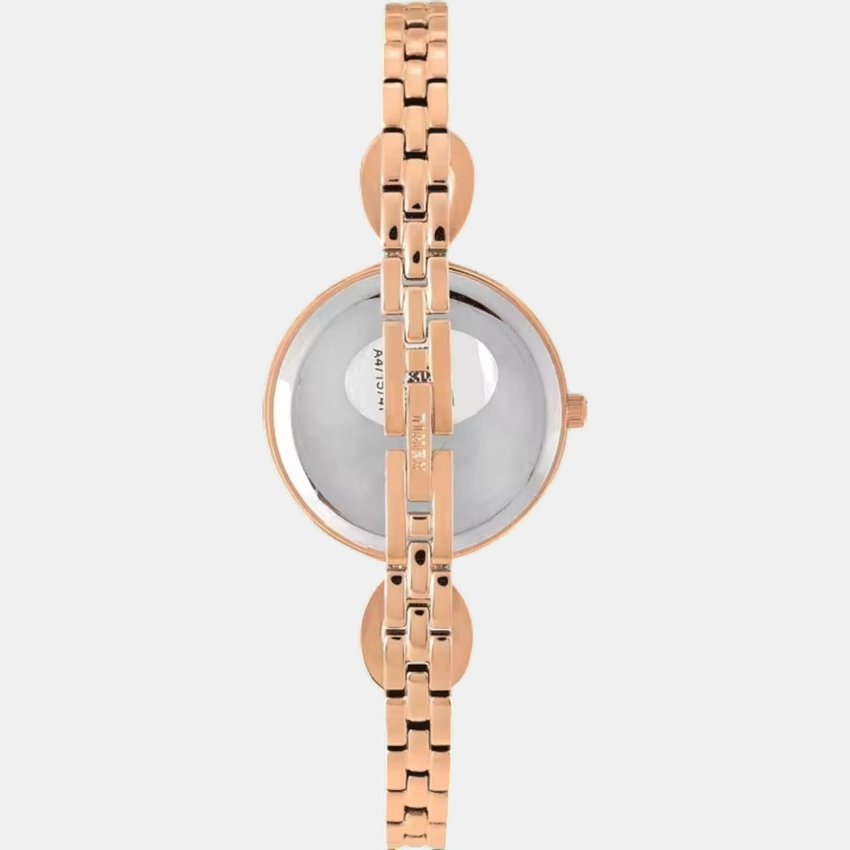 Fria Women Quartz Magenta Dial Analog Brass Watch TWEL18110