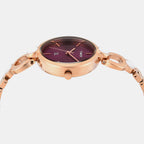Fria Women Quartz Dial Analog Brass Watch TWEL18110