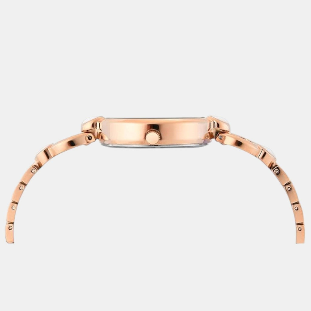 Fashion Women Quartz Blue Dial Analog Brass Watch TWEL18111