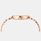 Fashion Women Quartz Blue Dial Analog Brass Watch TWEL18111