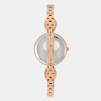 Fashion Women Quartz Blue Dial Analog Brass Watch TWEL18111