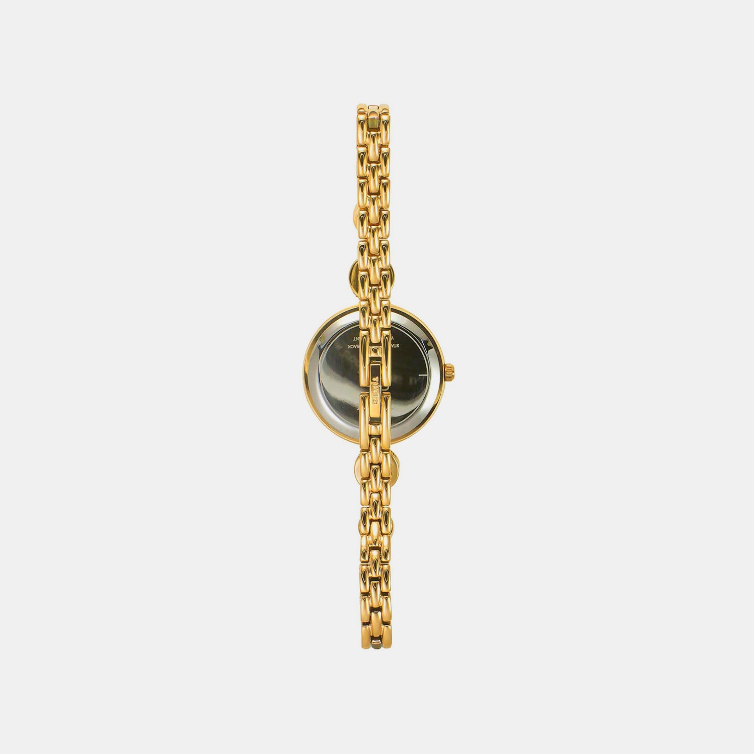 Fria Women Quartz Dial Analog Brass Watch TWEL18200