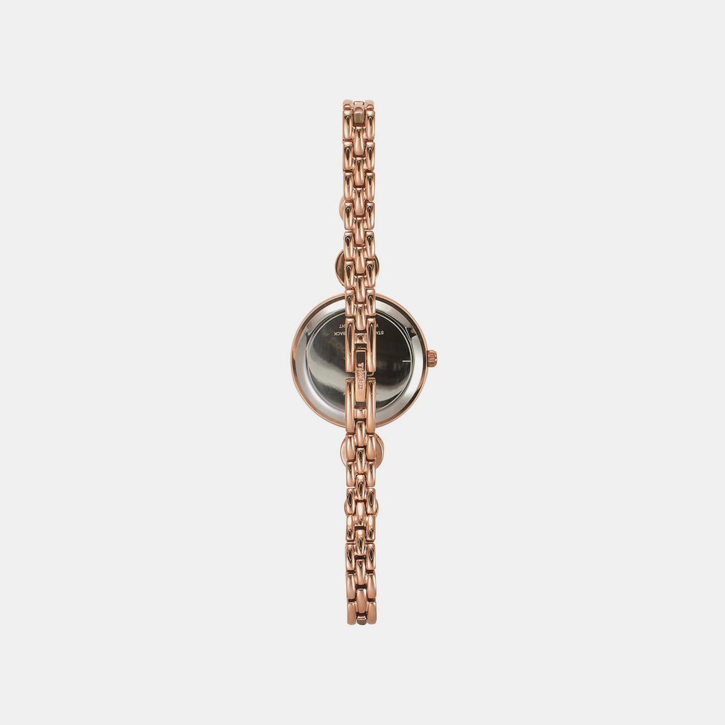 Fria Women Quartz Dial Analog Brass Watch TWEL18203