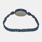 Fria Women Quartz Blue Dial Analog Brass Watch TWEL18205