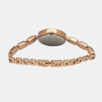 Fria Women Quartz Mother Of Pearl Dial Analog Brass Watch TWEL18309