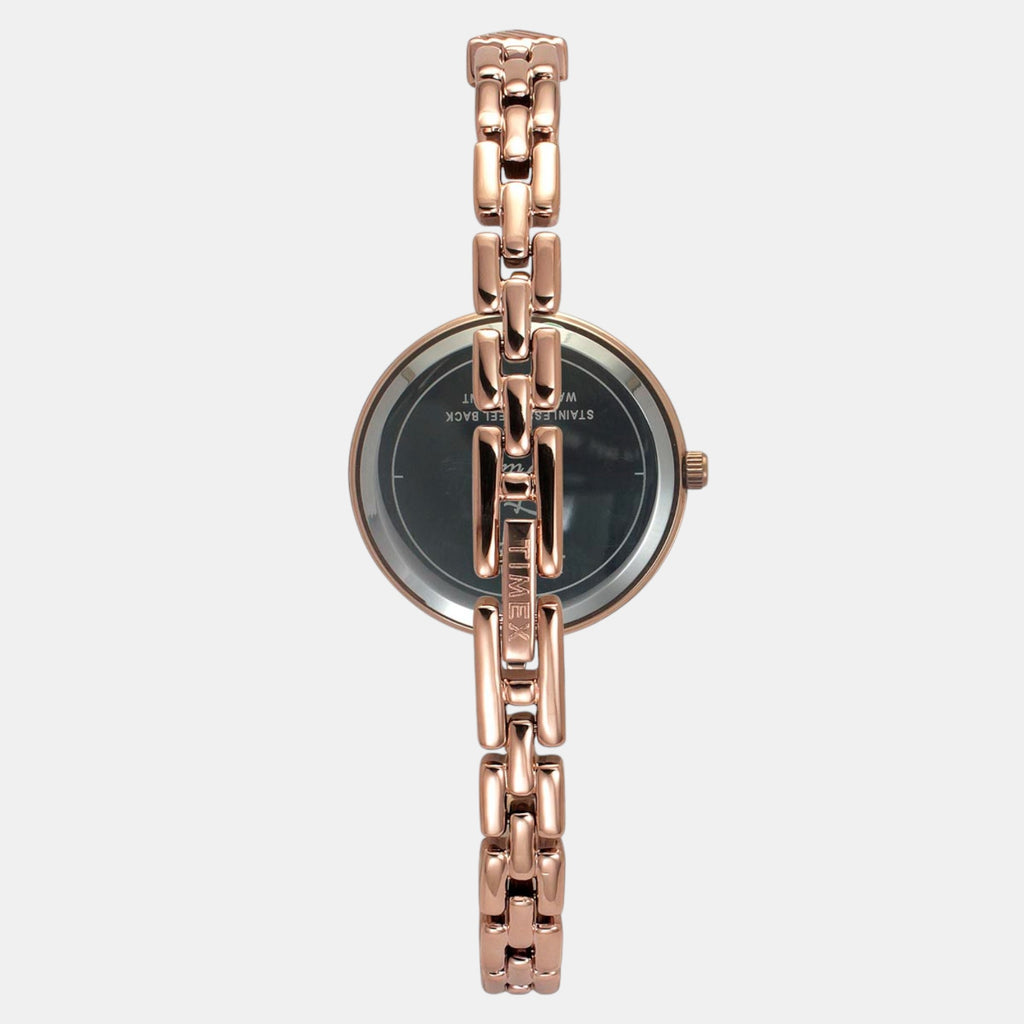 Fria Women Quartz Mother Of Pearl Dial Analog Brass Watch TWEL18309