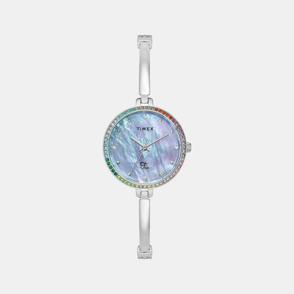 Fria Women Quartz Dial Analog Brass Watch TWEL18404