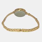 Fria Women Quartz Silver Dial Analog Brass Watch TWEL18405