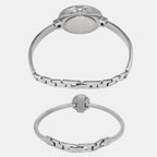 Fria Women Quartz Pink Dial Analog Brass Watch TWEL18500