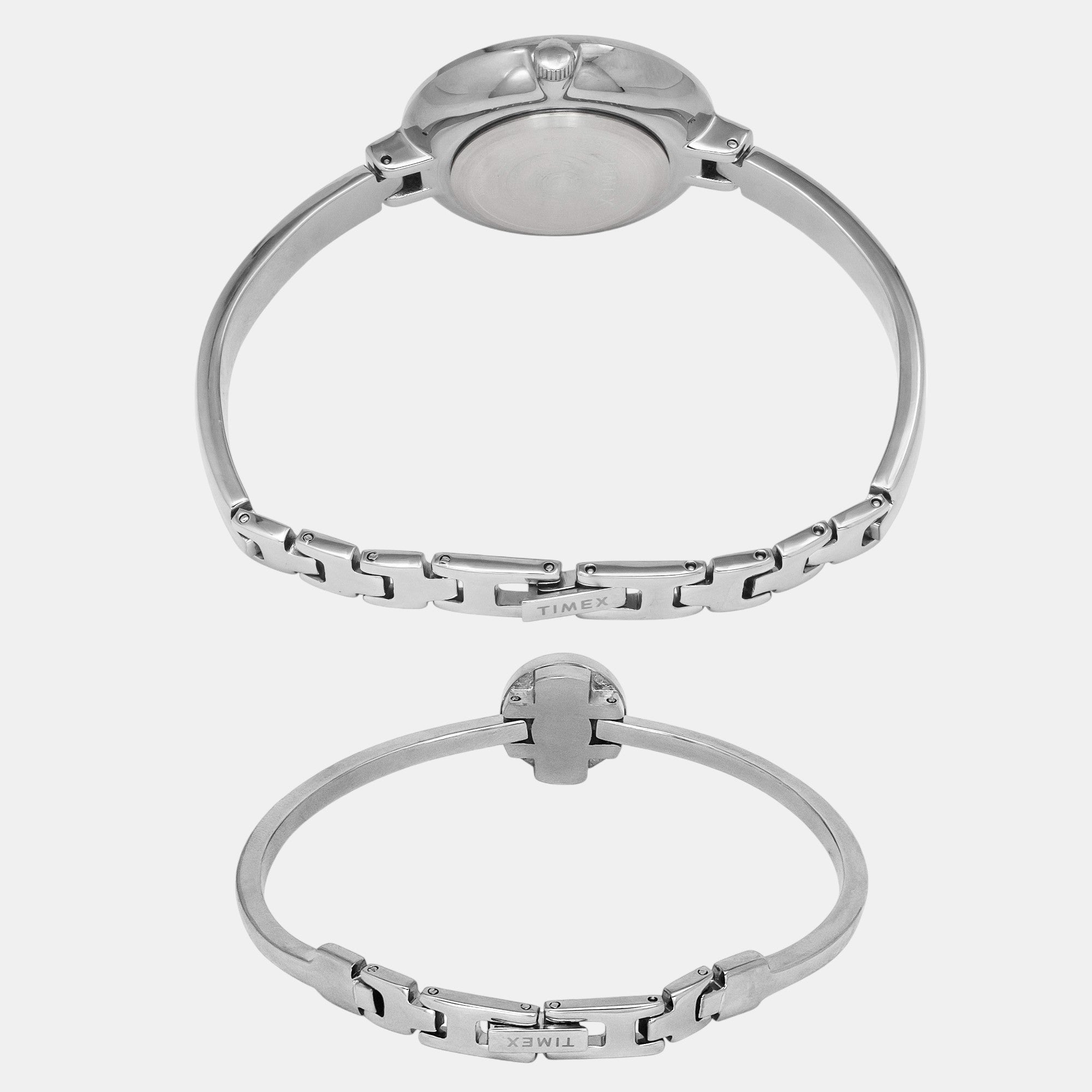 Fria Women Quartz Pink Dial Analog Brass Watch TWEL18500