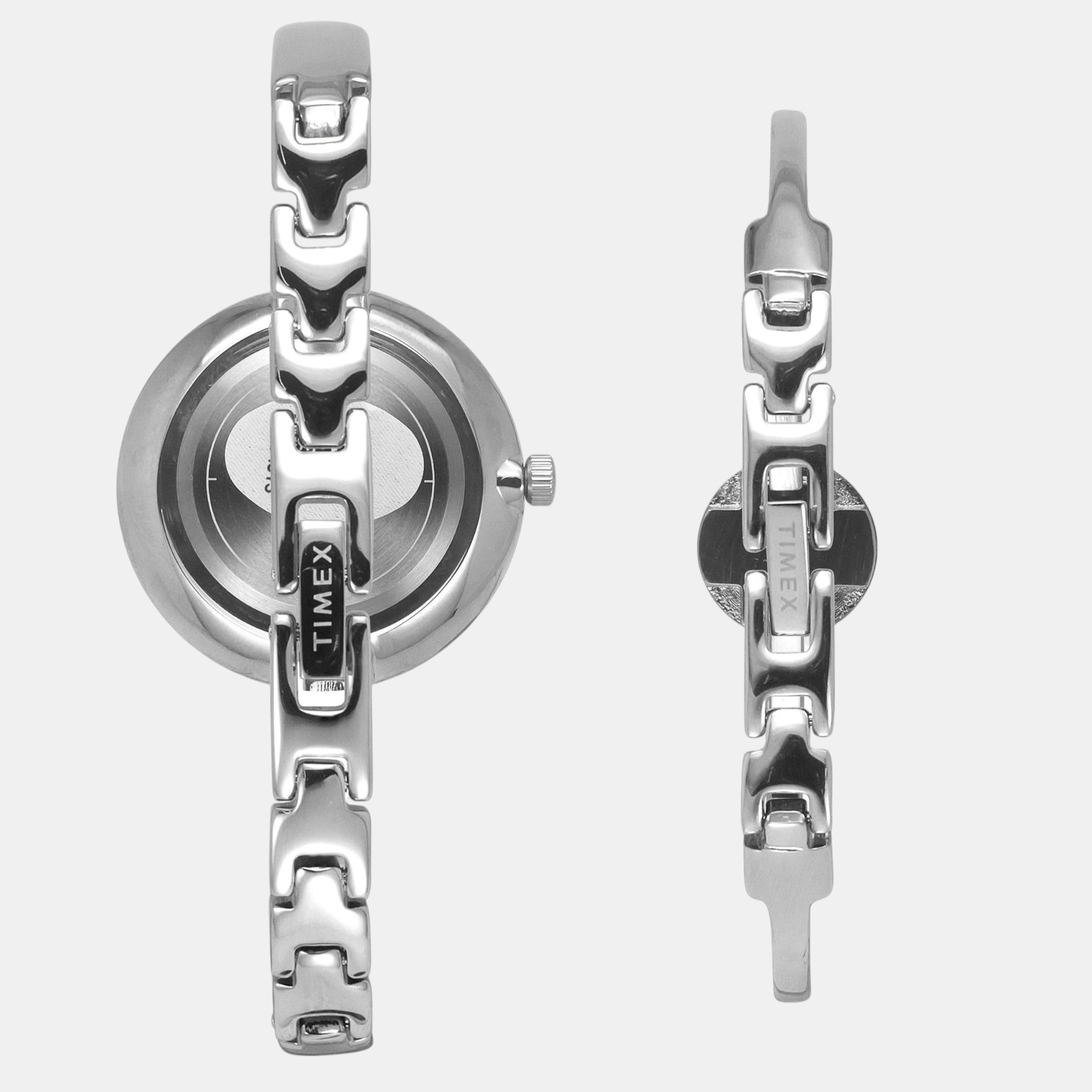 Fria Women Quartz Pink Dial Analog Brass Watch TWEL18500