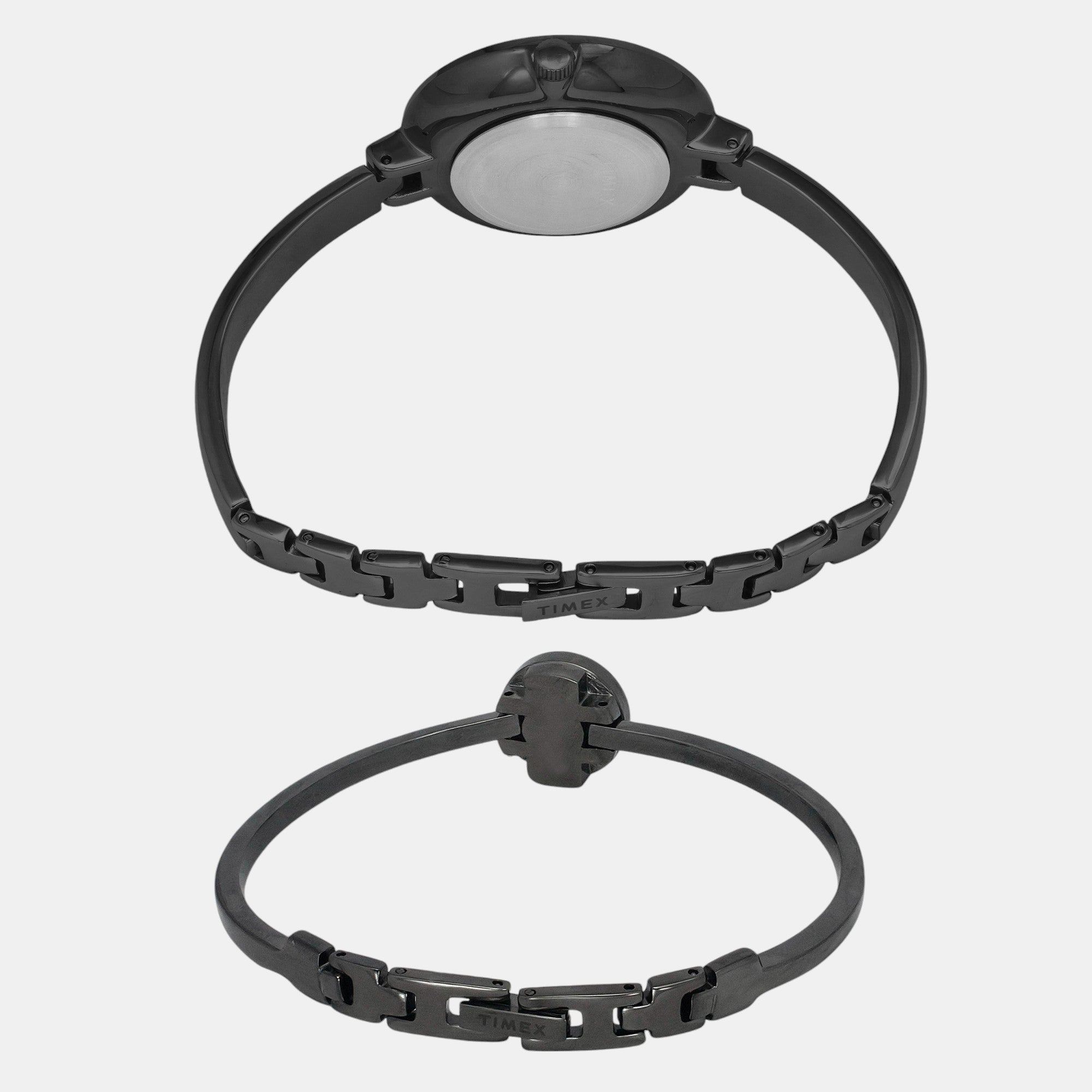 Fria Women Quartz Green Dial Analog Brass Watch TWEL18503