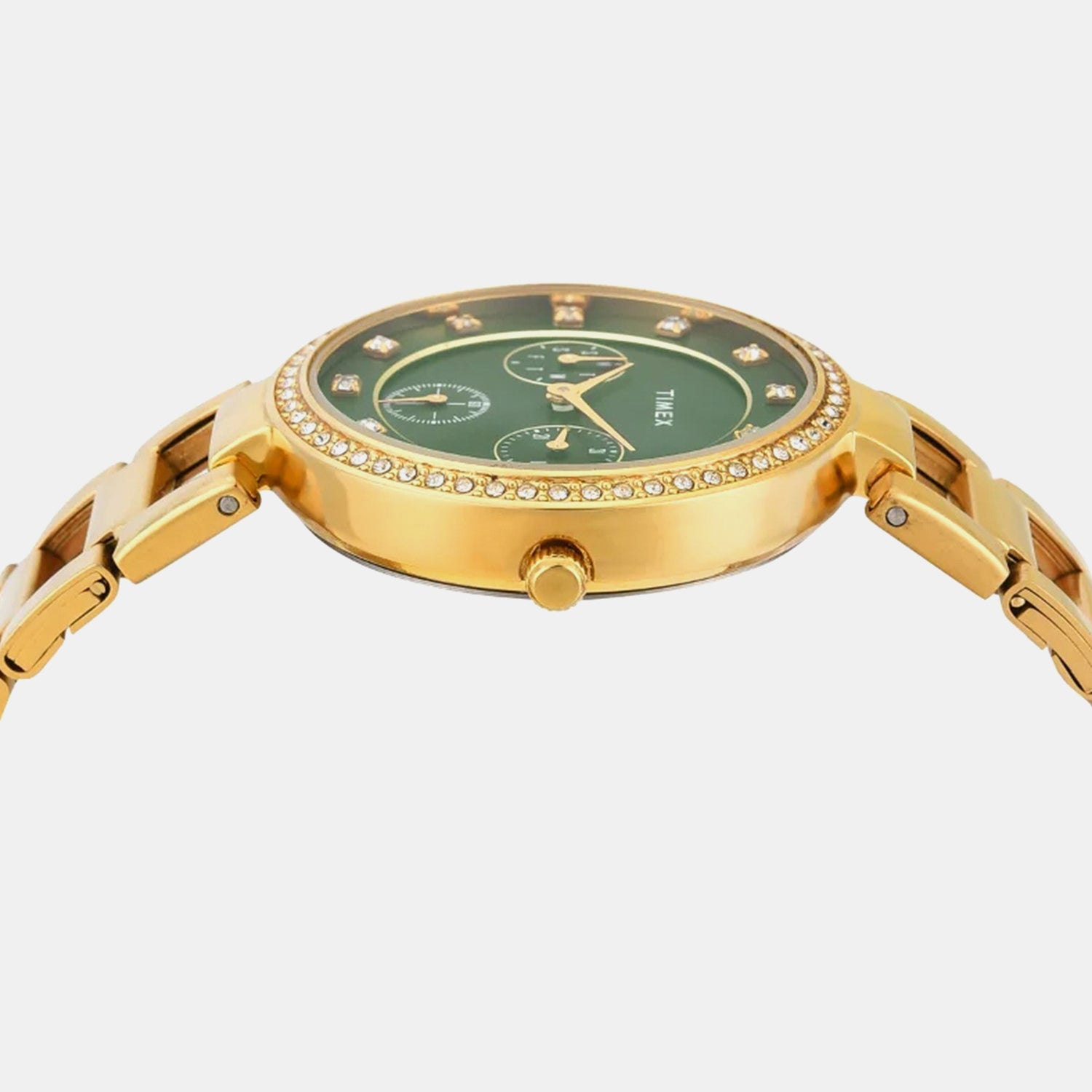 Trendline Women Quartz Dial Multi-Function Stainless Steel Watch TWEL18700