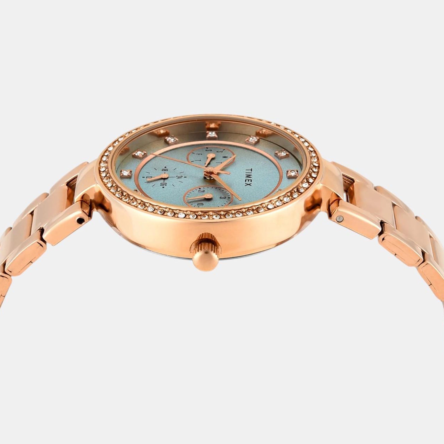 Trendline Women Quartz Dial Multi-Function Stainless Steel Watch TWEL18705