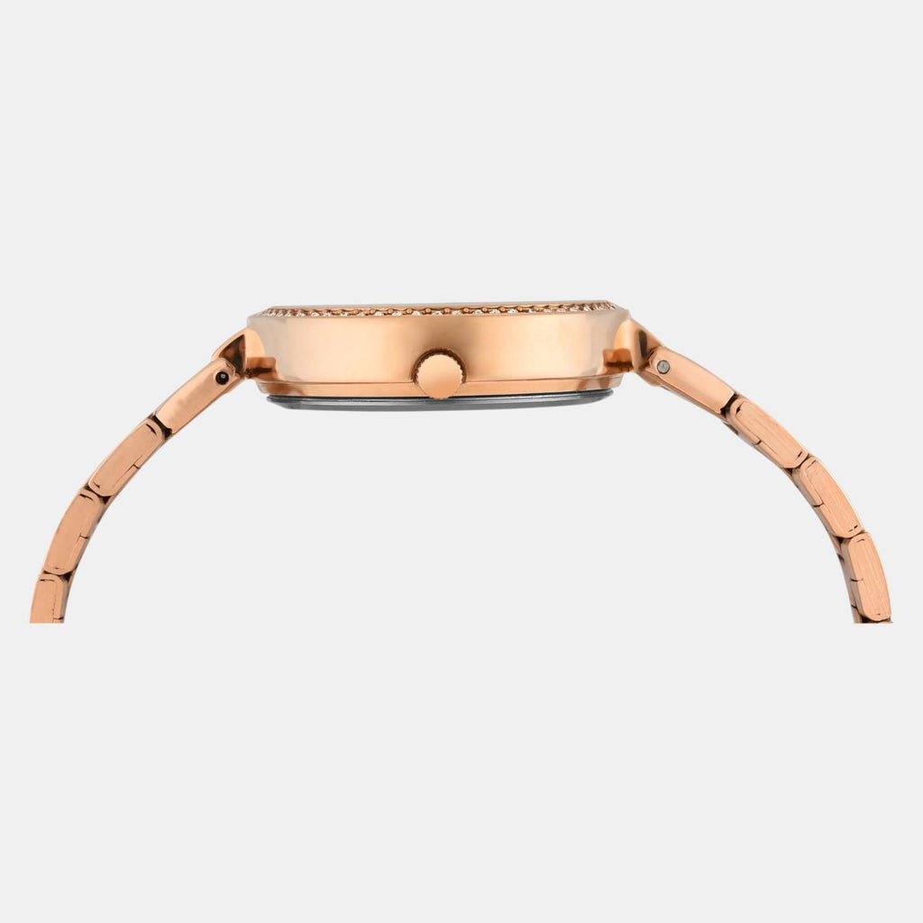 Fashion Women Quartz Blue Dial Multi-Function Stainless Steel Watch TWEL18705