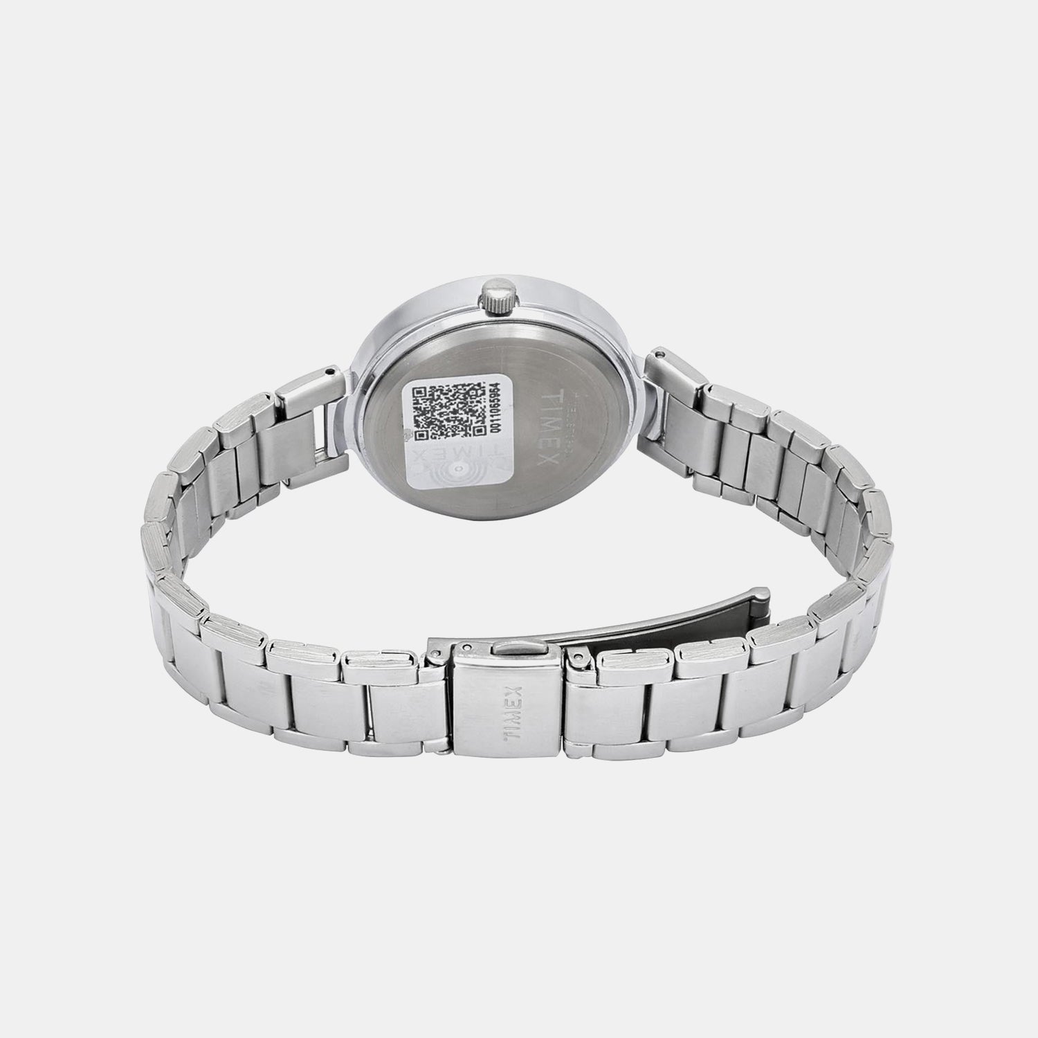 Fashion Women Quartz Teal Dial Multi-Function Stainless Steel Watch TWEL18706