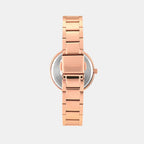 Fashion Women Quartz Pink Dial Multi-Function Stainless Steel Watch TWEL18707
