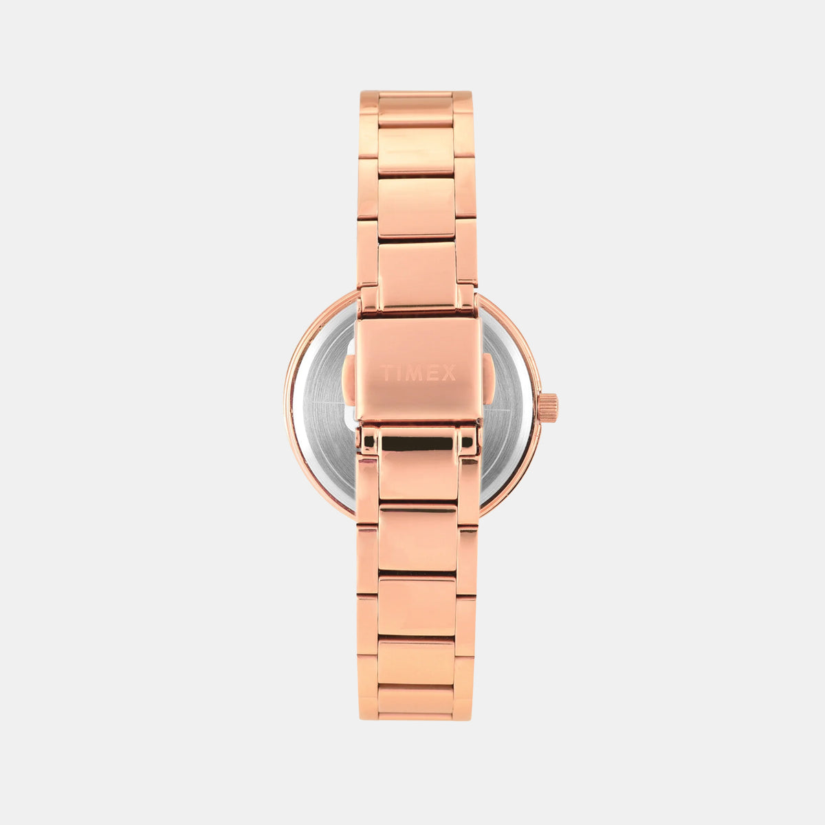 Trendline Women Quartz Pink Dial Multi-Function Stainless Steel Watch TWEL18707