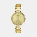 Trendline Women Quartz Champagne Dial Analog Stainless Steel Watch TWEL18712