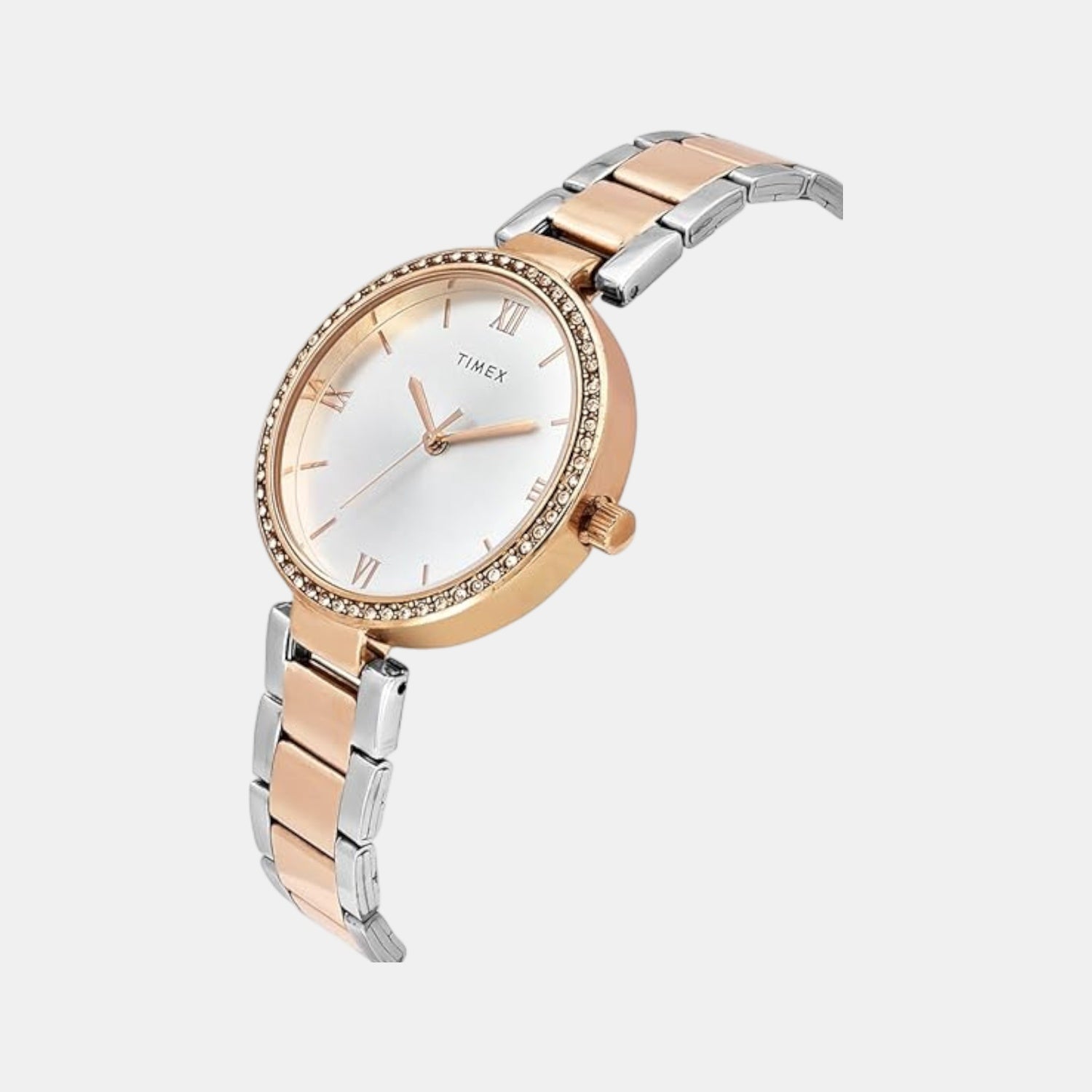 Trendline Women Quartz Silver Dial Analog Stainless Steel Watch TWEL18714