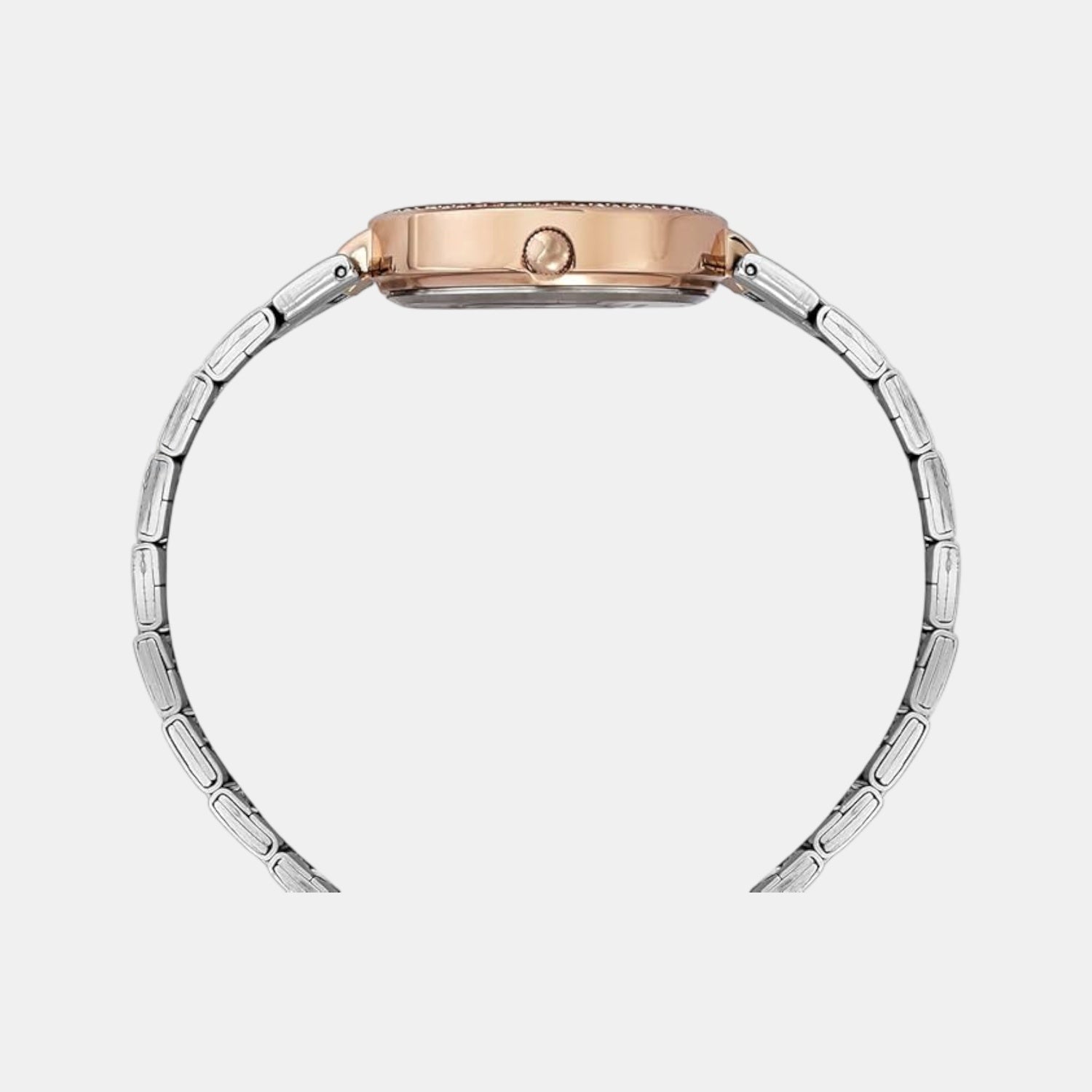 Trendline Women Quartz Silver Dial Analog Stainless Steel Watch TWEL18714