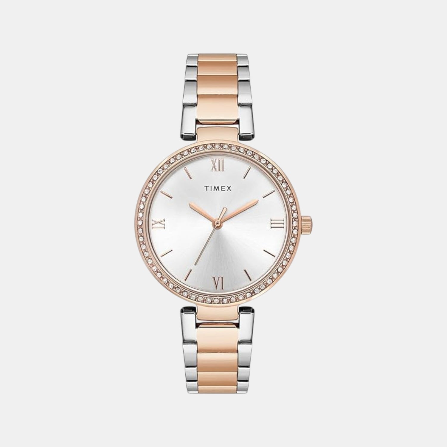 Trendline Women Quartz Silver Dial Analog Stainless Steel Watch TWEL18714