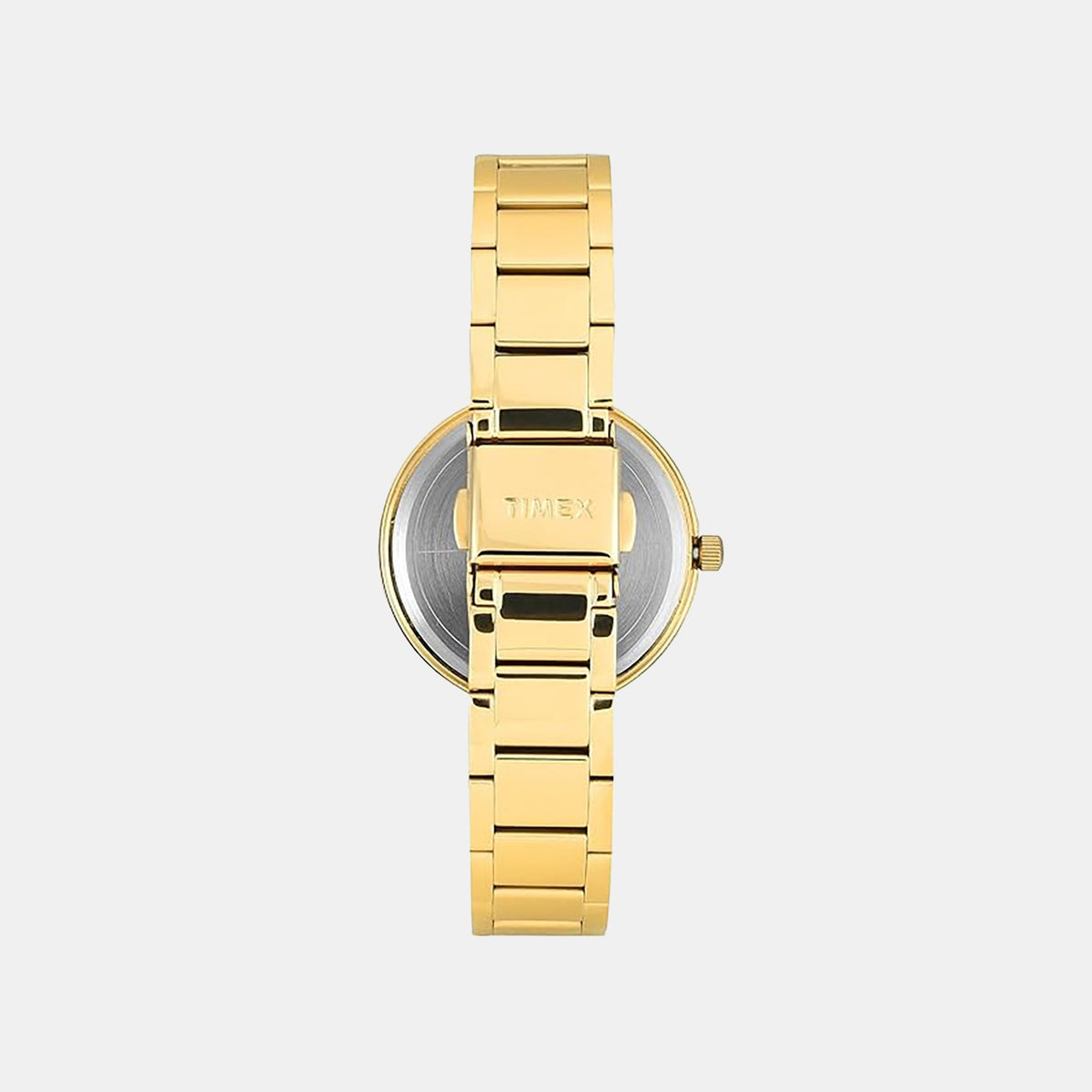 Trendline Women Quartz Champagne Dial Analog Stainless Steel Watch TWEL18715