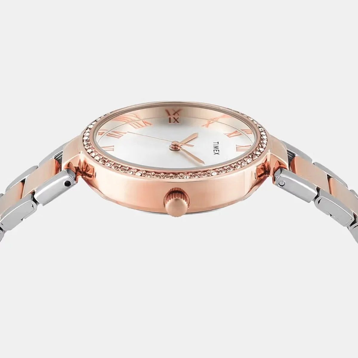 Trendline Women Quartz Silver Dial Analog Stainless Steel Watch TWEL18717