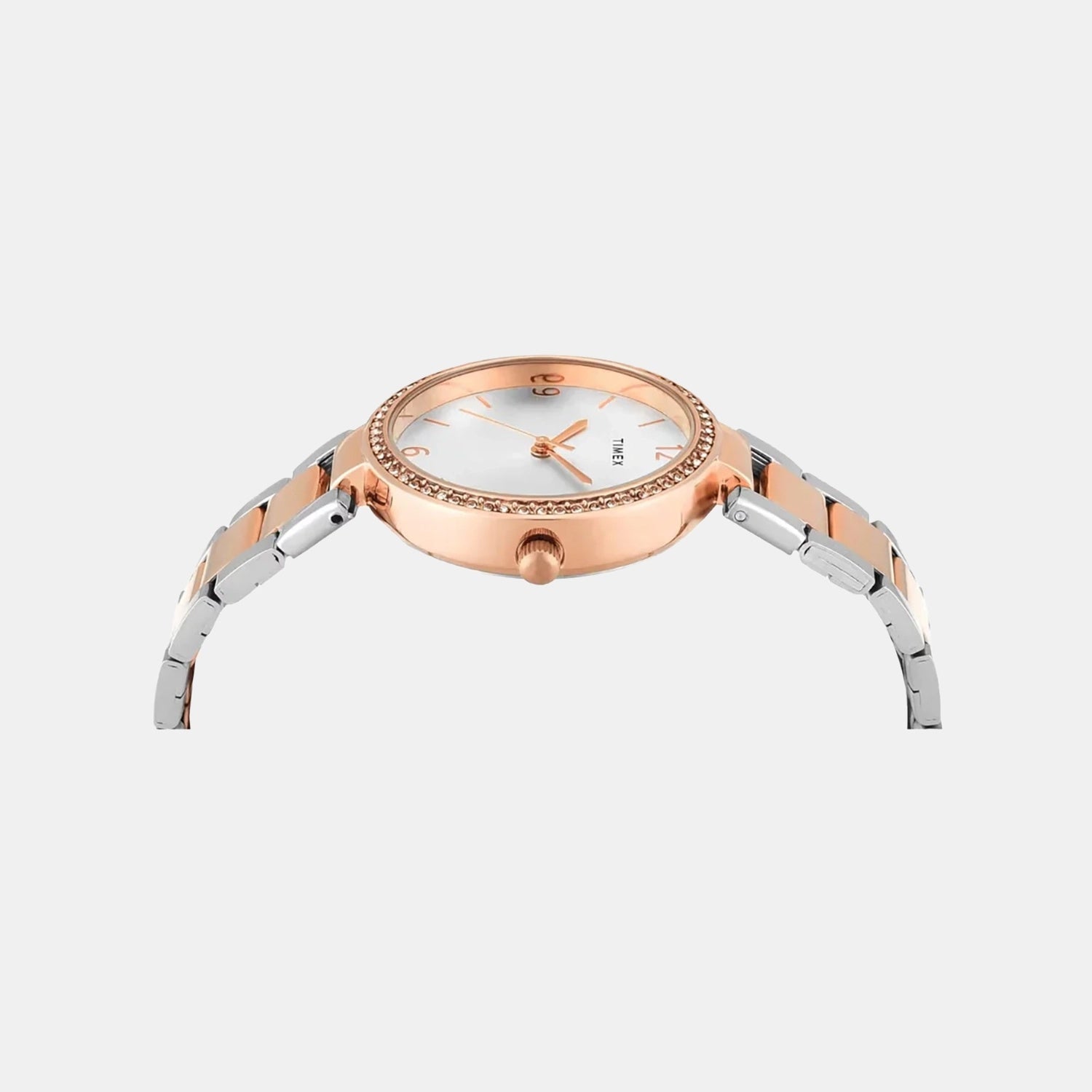 Trendline Women Quartz Silver Dial Analog Stainless Steel Watch TWEL18720