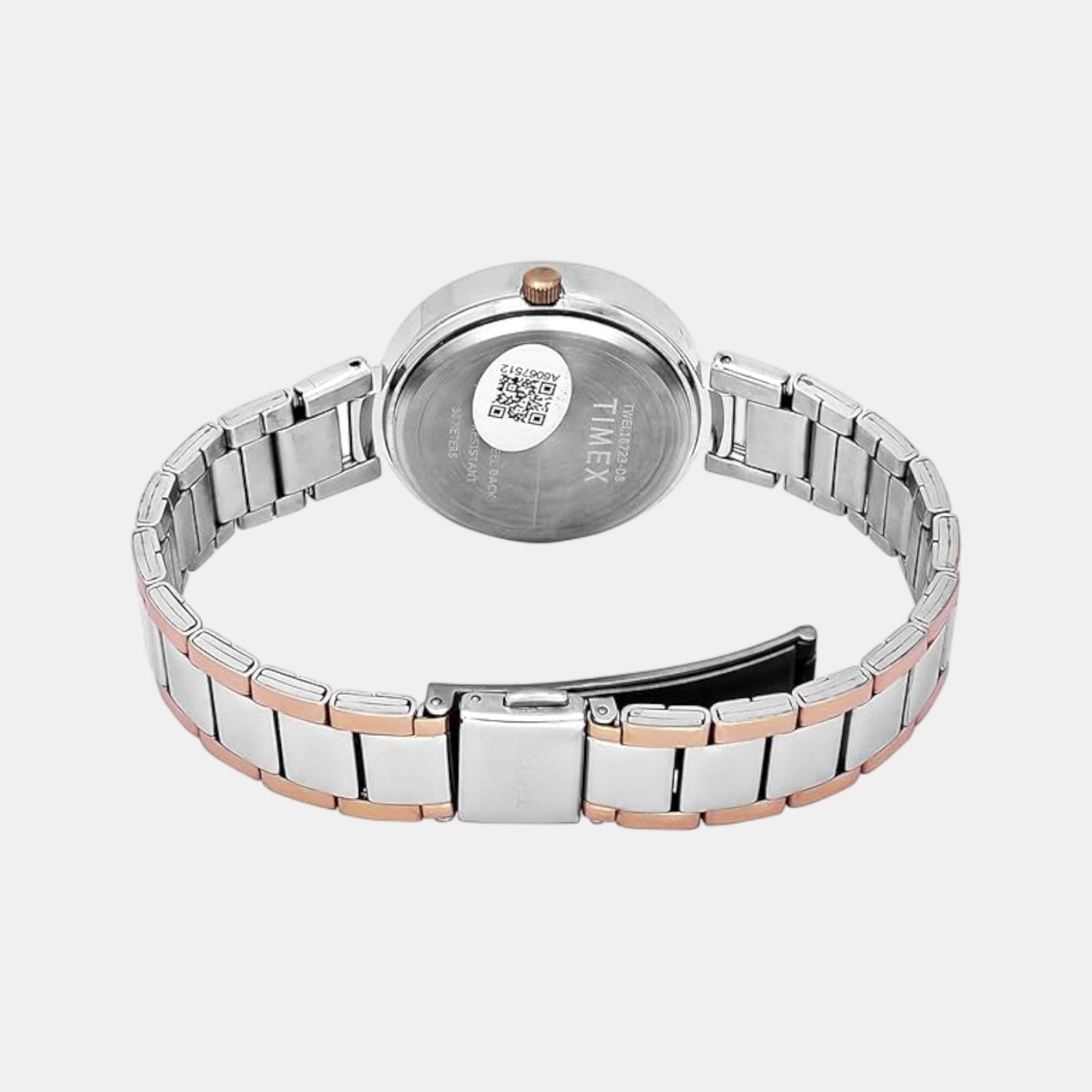 Trendline Women Quartz Silver Dial Multi-Function Stainless Steel Watch TWEL18723