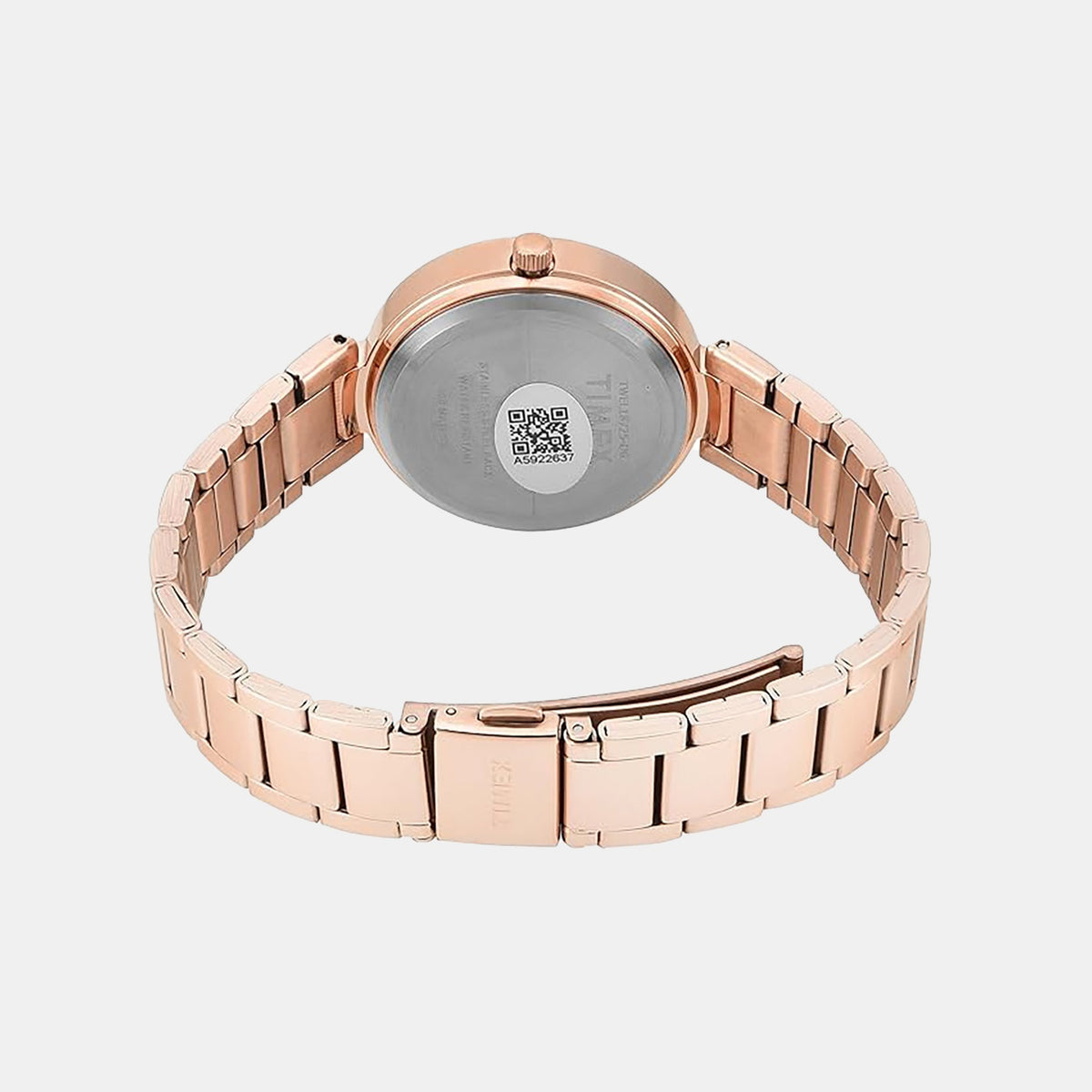 Trendline Women Quartz Black Dial Analog Stainless Steel Watch TWEL18725