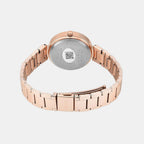 Fashion Women Quartz Teal Dial Analog Stainless Steel Watch TWEL18727