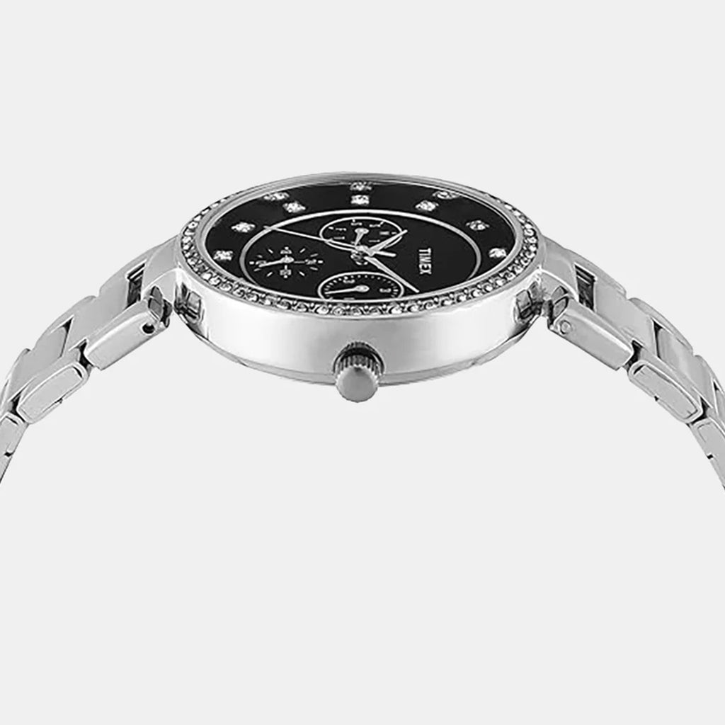 Trendline Women Quartz Dial Multi-Function Stainless Steel Watch TWEL18728