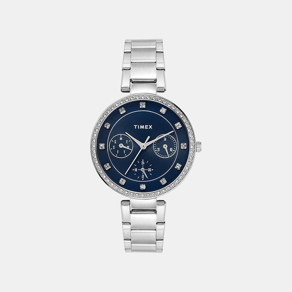 Trendline Women Quartz Dial Multi-Function Stainless Steel Watch TWEL18729