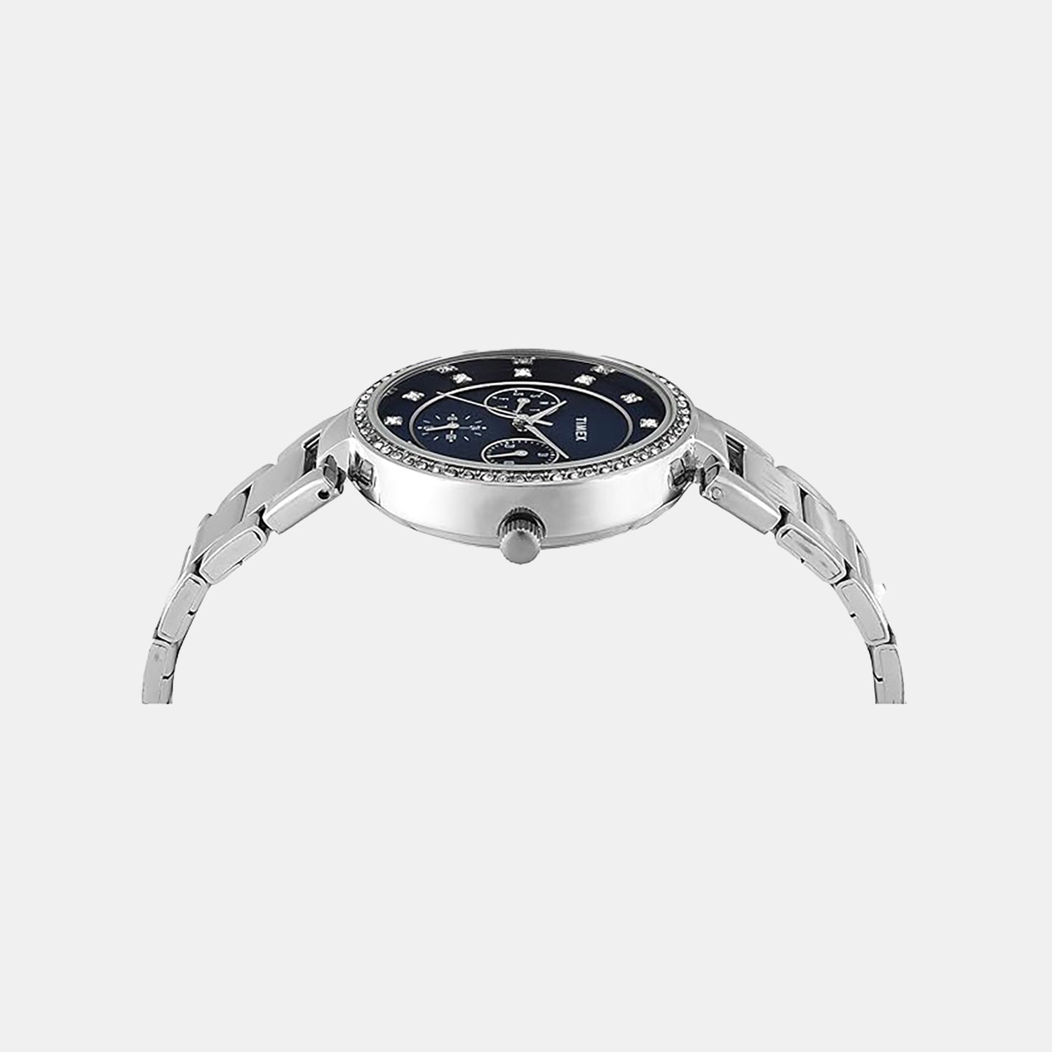 Trendline Women Quartz Dial Multi-Function Stainless Steel Watch TWEL18729