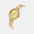 Trendline Women Quartz Champagne Dial Analog Stainless Steel Watch TWEL18732