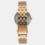 Fashion Women Quartz Silver Dial Analog Stainless Steel Watch TWEL19102