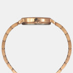 Fashion Women Quartz Silver Dial Analog Stainless Steel Watch TWEL19102