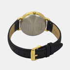 Fashion Women Quartz Green Dial Analog Leather Watch TWEL19104