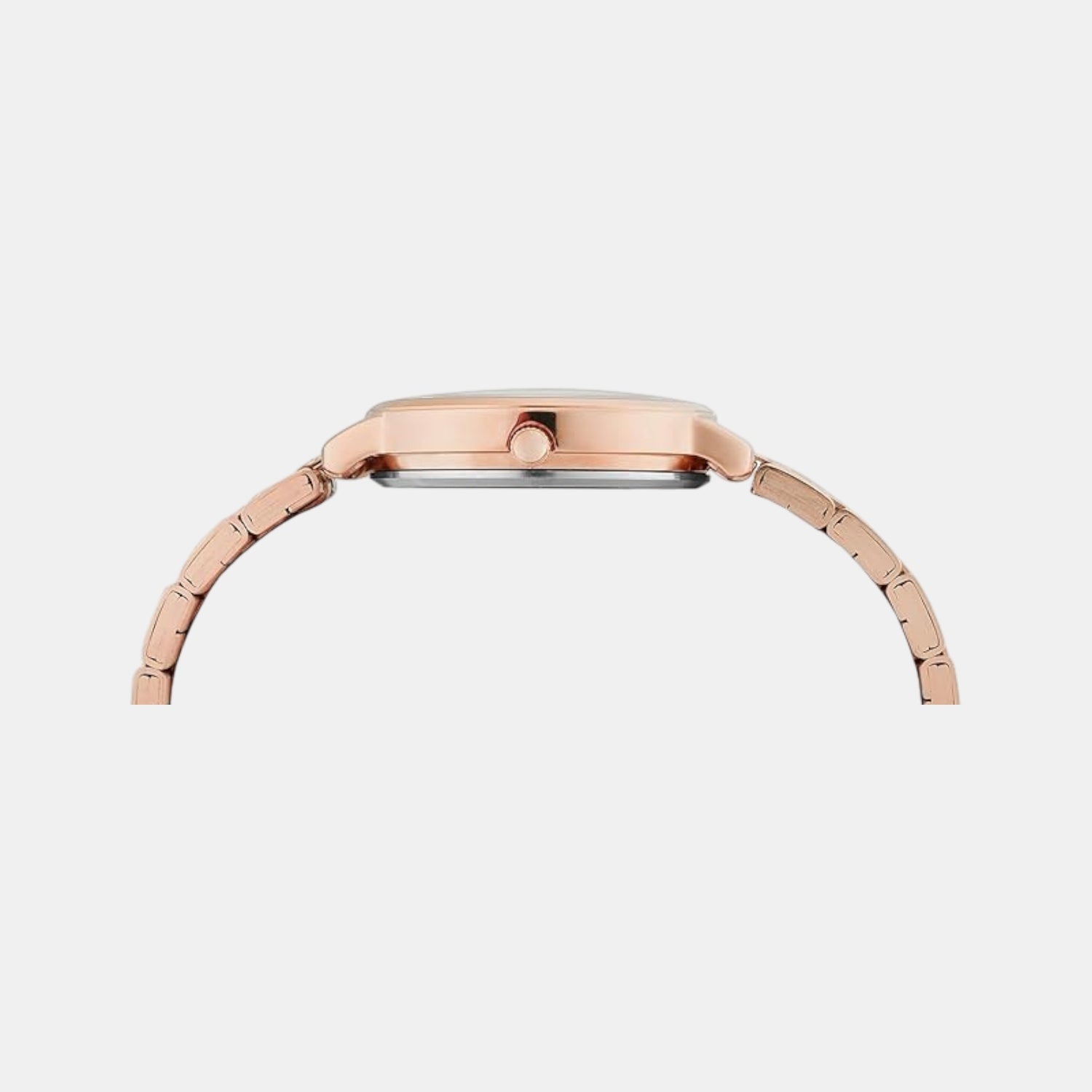 Women Quartz White Dial Analog Stainless Steel Watch TWEL19108