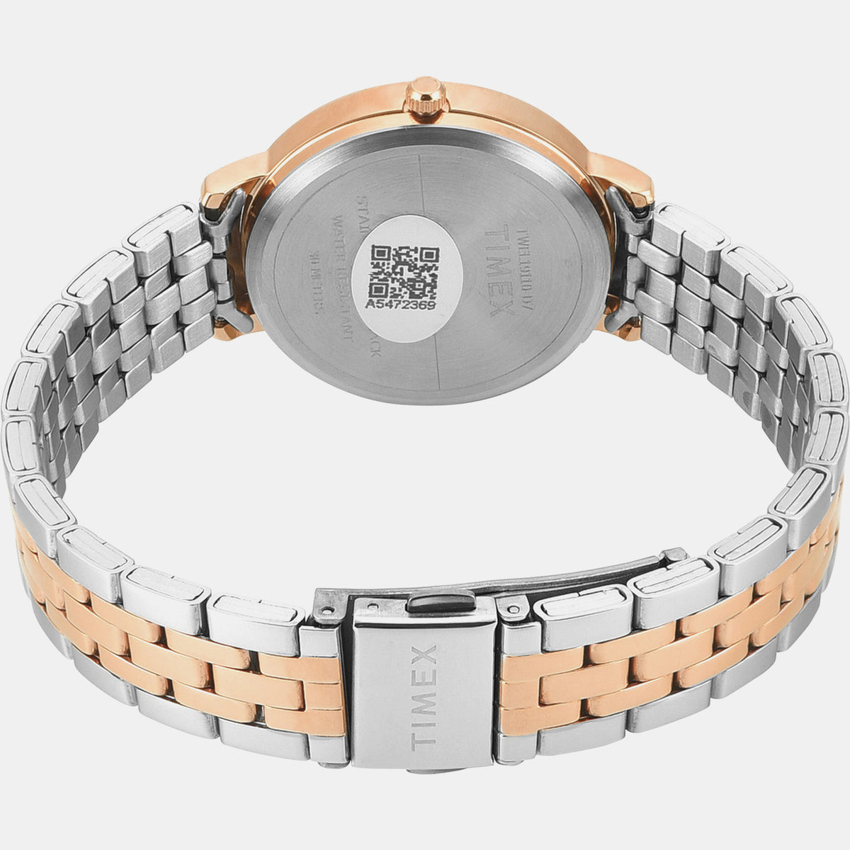 Trendline Women Quartz Blue Dial Analog Stainless Steel Watch TWEL19110