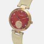 Fashion Women Quartz Dial Analog Leather Watch TWEL19201